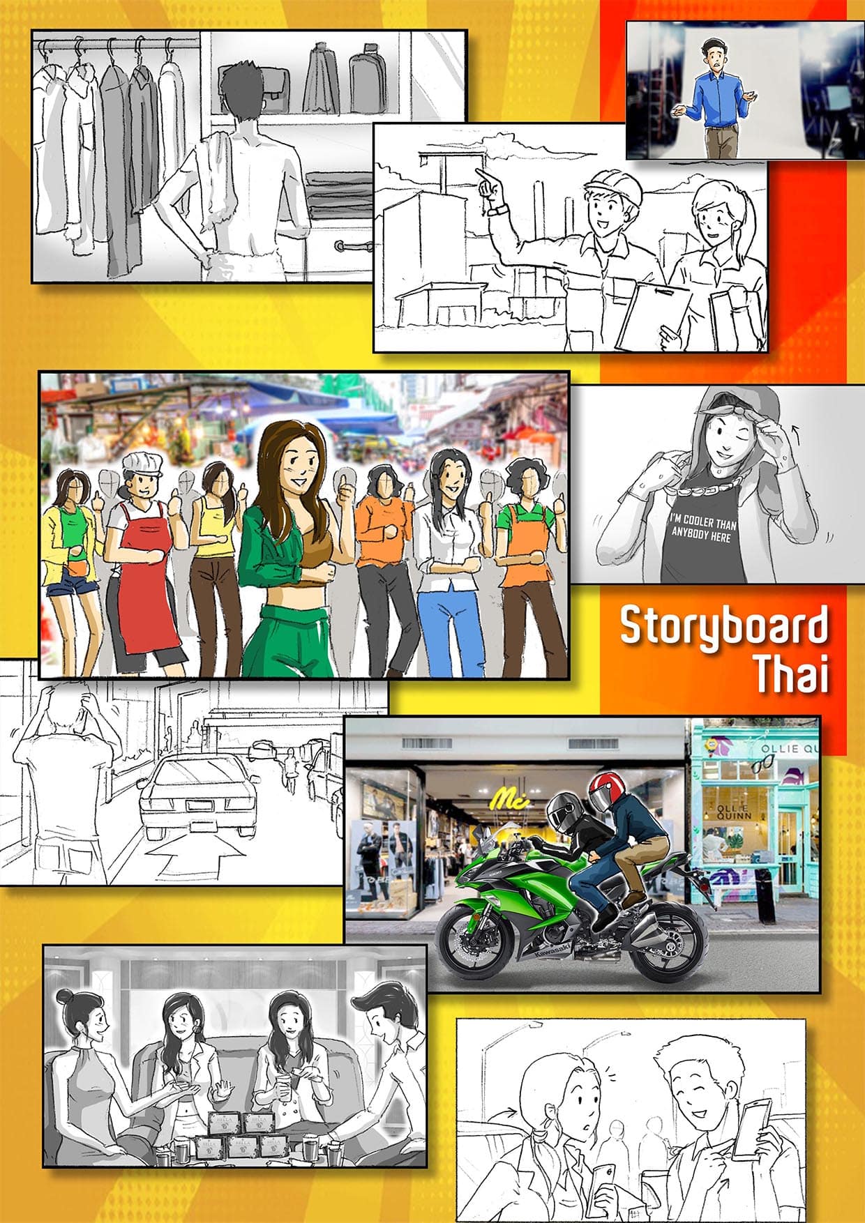 Storyboard Thai ภาพประกอบ cover 3